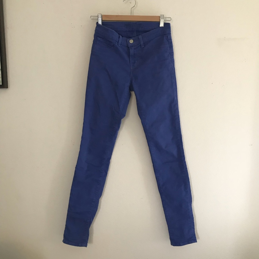 J Brand bright blue skinny pants 👖